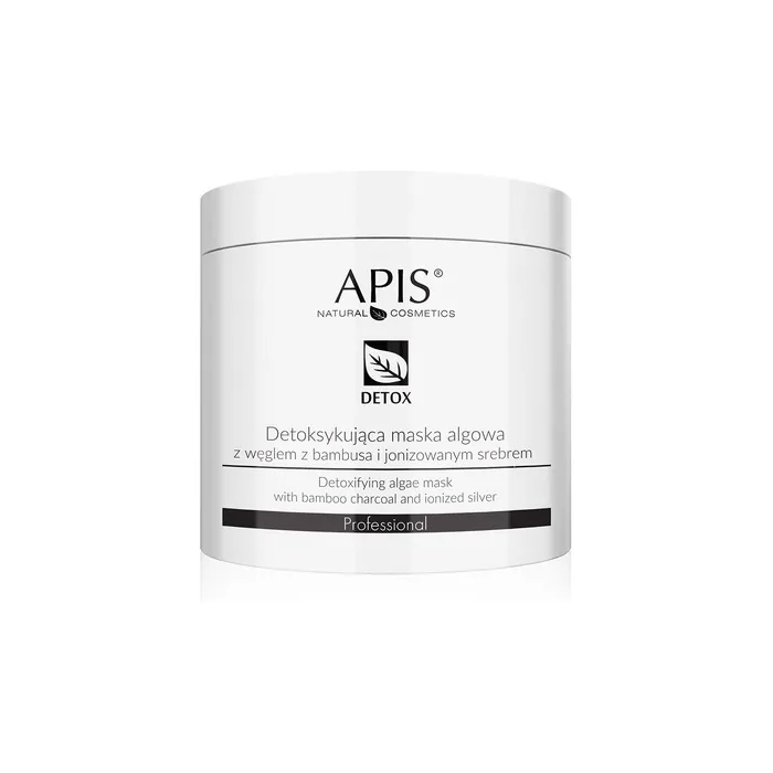 Apis Detox Detoxifying Face Mask With Bamboo Charcoal And Ionized Silver 200g