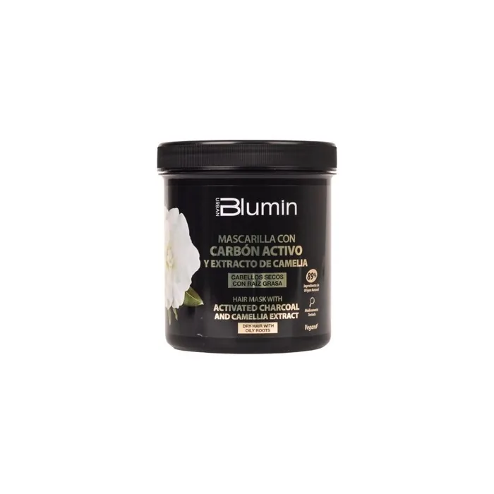 Tahe Blumin Activated Charcoal Mask with Camellia Extract for Dry and Oily Roots
