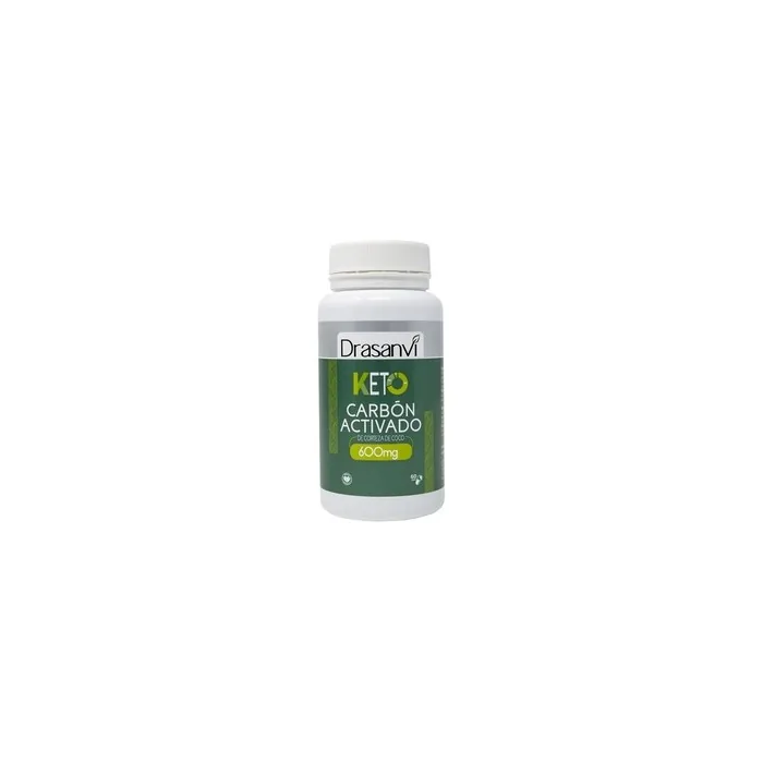 Drasanvi Keto Activated Charcoal 600mg 60 Tablets