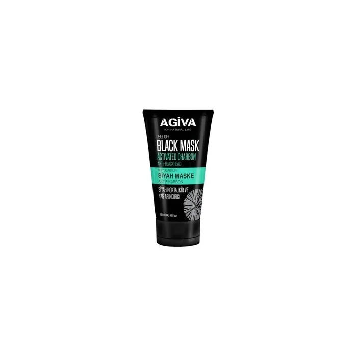 Agiva Peel Off Black Mask Activated Charcoal Anti-Blackhead 6oz