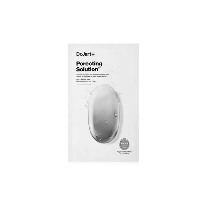 Dr. Jart+ Dermask Porecting Solution Cleansing Mask - 28 g, with Activated Charcoal