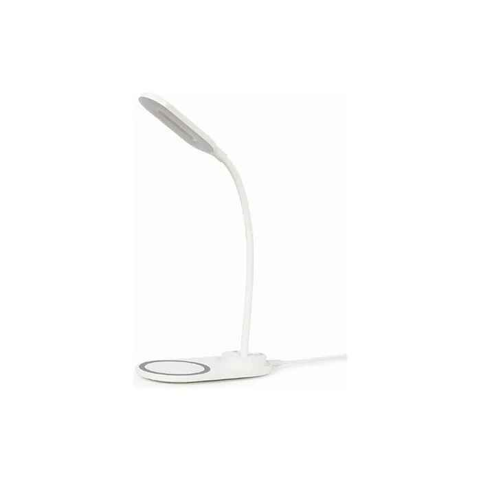 Gembird Desk LED Lamp with 10W Wireless Charger - Black