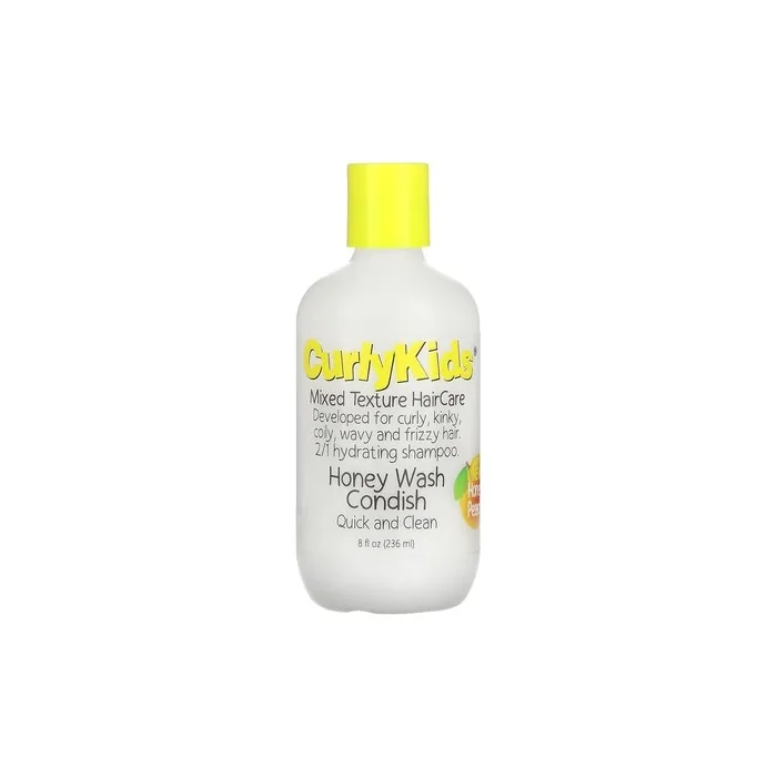 CurlyKids Honey Wash Condish Quick and Clean 8 fl oz