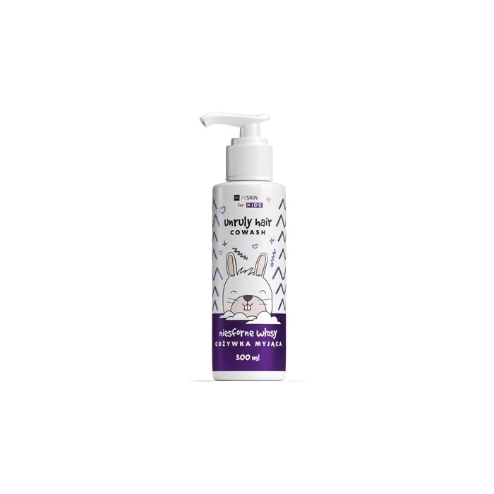 Hiskin For Kids Unruly Cleansing Conditioner Shampoo For Unruly Hair 300 Ml