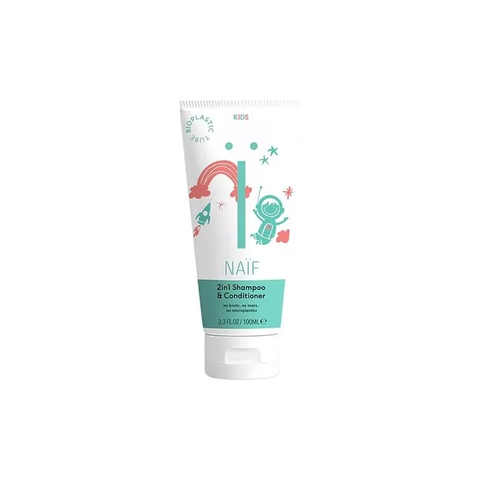 Naïf 2-in-1 Kids Shampoo & Conditioner 100ml