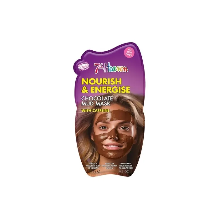 7th Heaven Chocolate Mud Face Mask With Caffeine Nourish And Energize