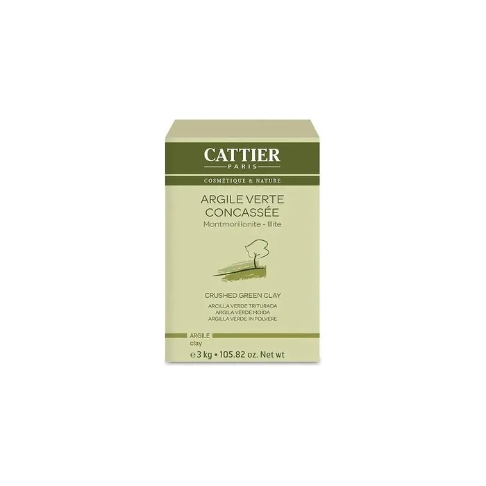 Cattier Paris Cattier Green Clay Crushed 3kg