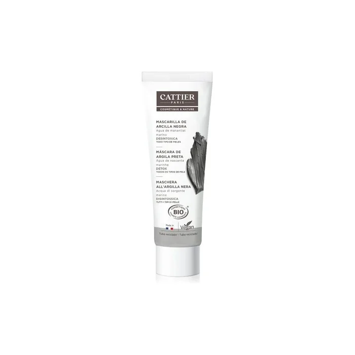Cattier Paris Black Clay Mask 100ml