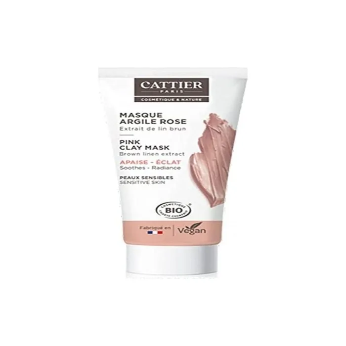 Cattier Pink Clay Mini Mask for Sensitive Skin 30ml