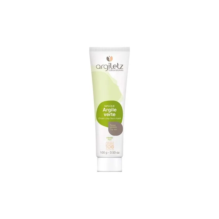 Argiletz Green Clay Face Mask for Oily Skin 100g 3.53 fl.oz.