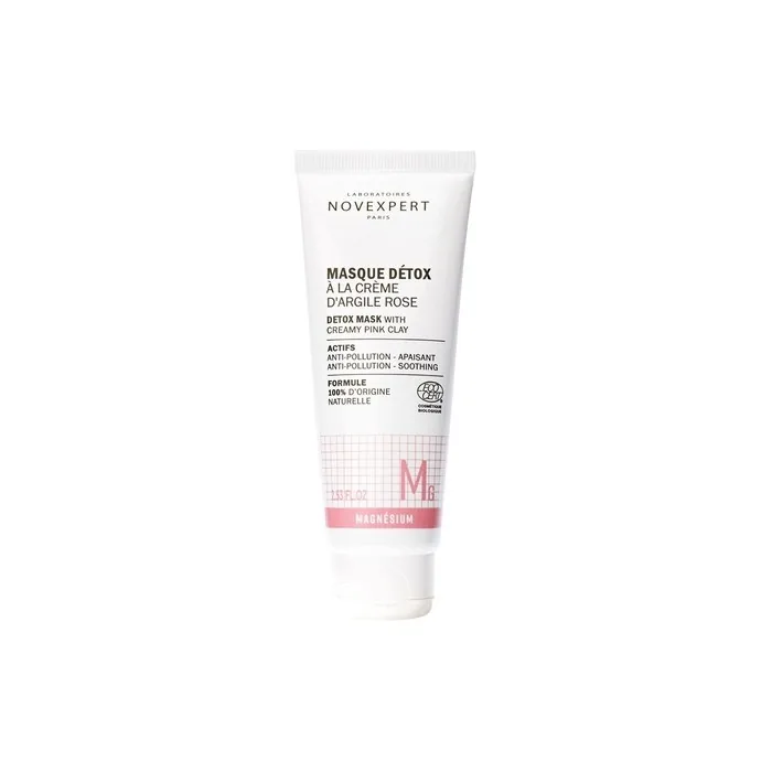 Novexpert Detox Mask With Creamy Pink Clay For Unisex 253 Oz