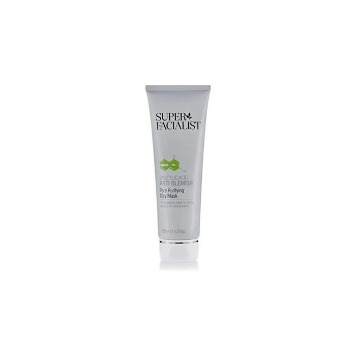 Super Facialist Salicylic Acid Anti-Blemish Pore Cleansing Clay Mask 125ml