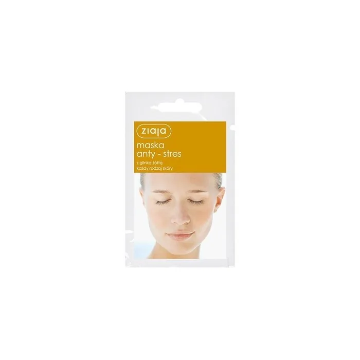 Ziaja Anti-Stress Mask With Yellow Clay For All Skin Types 7ml
