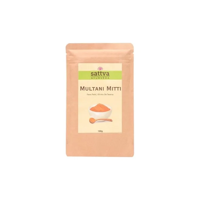 Sattava Multani Mitti Cosmetic Clay For Face 100g