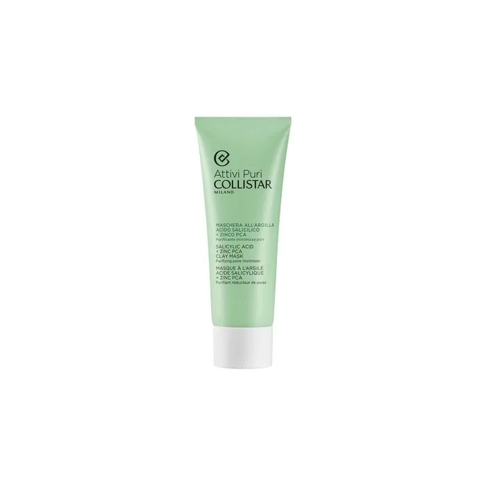 Collistar Clay Mask With Salicylic Acid Zinc Pca Facial Mask 75 Ml