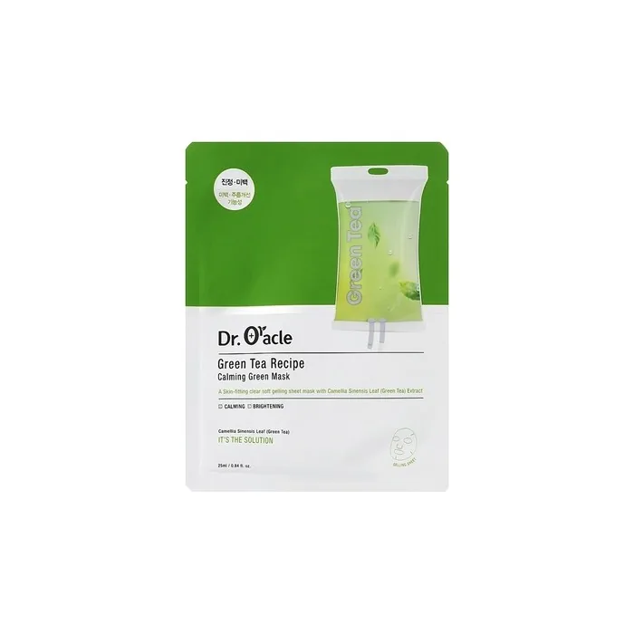 Dr. Oracle Green Tea Recipe Calming Green Mask - 25 Ml