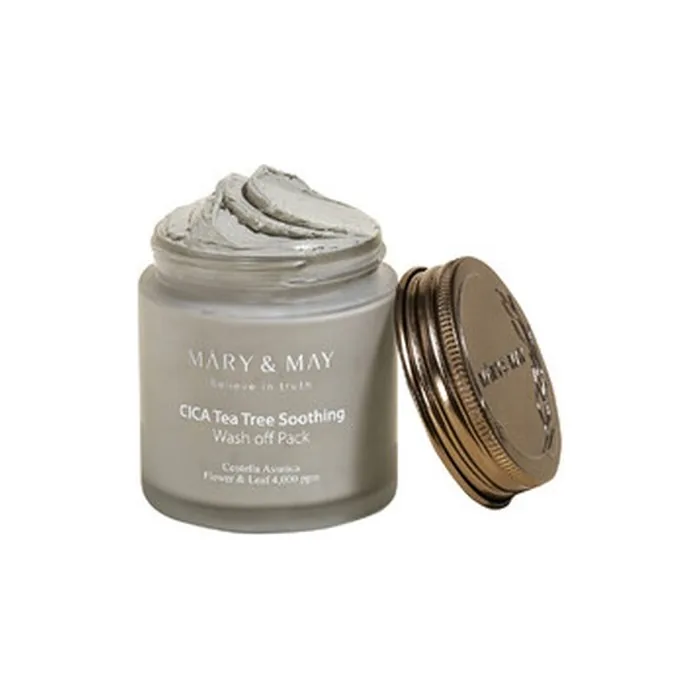 Mary & May Cica Tea Tree Soothing Wash Off Pack 125 G