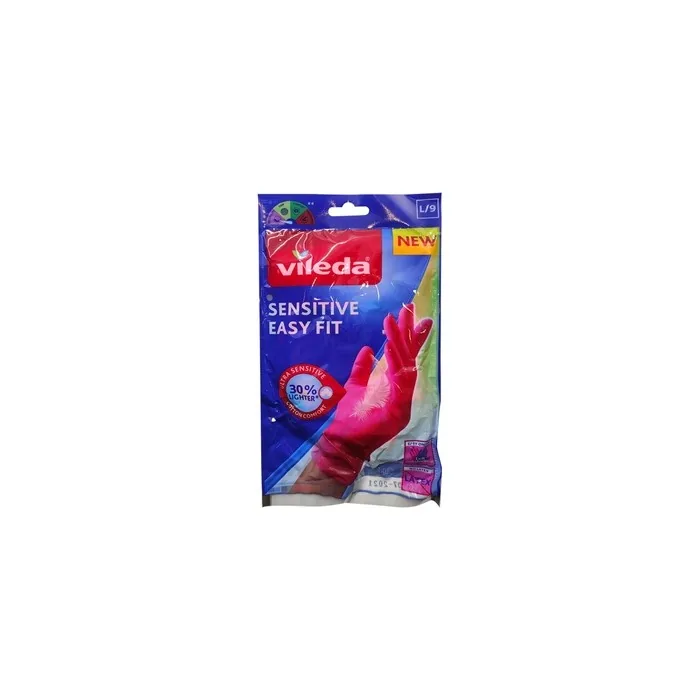 Vileda - Vileda Sensitive Easy Fit Gloves Size Large - 1 Pair