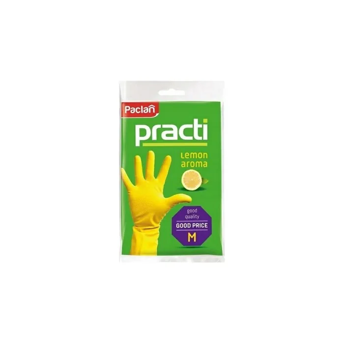 Paclan Practi Rubber Gloves Size M