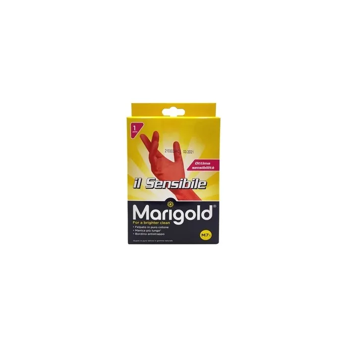 Marigold 145678 Glove The Delicate, Minimal Thickness, Plush Cotton