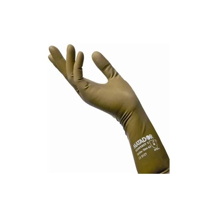 EVERMATE Matador Latex Hairdressing Gloves Size 8.5 - Pack of 2