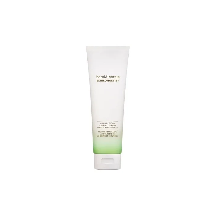 Bareminerals Skinlongevity Face Cleanser Cream-to-Foam with Minerals