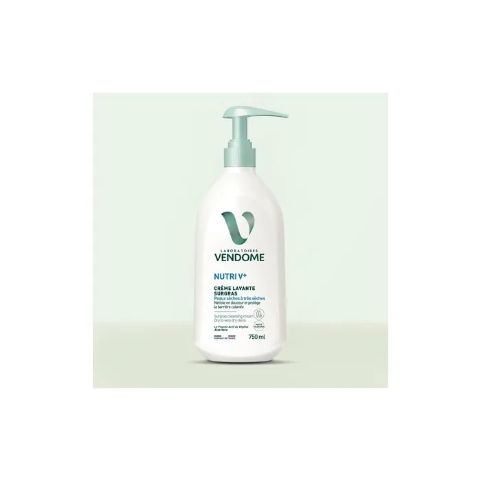 Vendome Laboratories Nutri V+ Ultra-Rich Cleansing Cream - Gently Cleanses