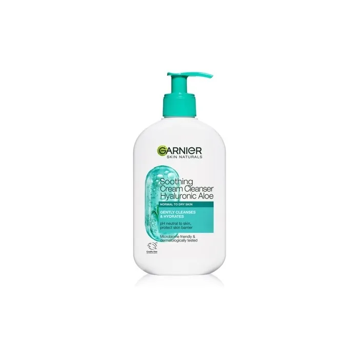 Garnier Hyaluronic Aloe Soothing Cream Cleanser 250ml