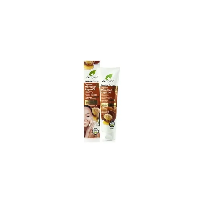 Dr Organic Dr Organic Moroccan Argan Oil Cream Face Wash 150ml
