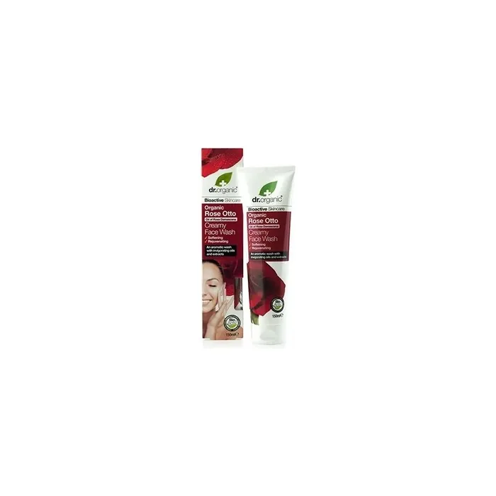 Dr Organic Dr Organic Rose Otto Cream Face Wash 150ml