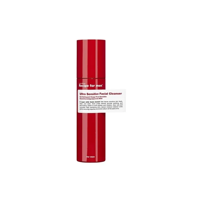 Recipe For Men Ultra Sensitive Facial Cleanser for Men 100ml