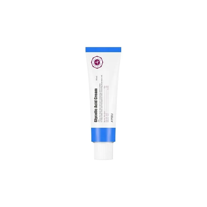 Apieu Glycolic Acid Cream 50ml - Exfoliating Effect