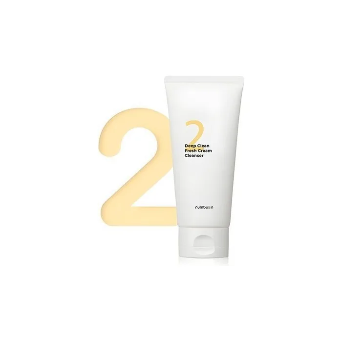 Numbuzin No.2 Deep Clean Fresh Cream Cleanser 120ml 4.05oz