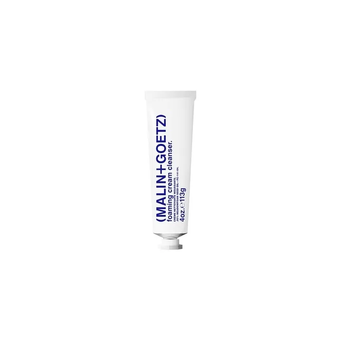 Malin + Goetz Foaming Cream Cleanser 4 oz Gentle Face Cleanser Soothe and Moisturize Skin Vegan and Cruelty Free