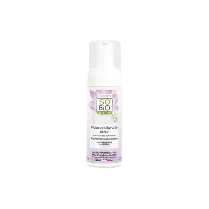 So'bio Etic Cosmebio Peau Parfaite Brightening Cleansing Foam 150ml