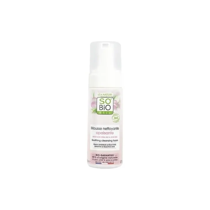 SO'BiO étic Calming Hypoallergenic Cleansing Foam 150ml