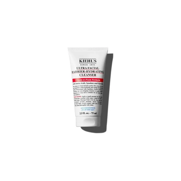 Kiehl's Ultra Facial Barrier Hydrating Cleanser Cream-To-Foam Non-Stripping