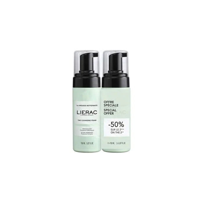 Lierac La Mousse Nettoyante 150ml - Pack of 2 Special Offer