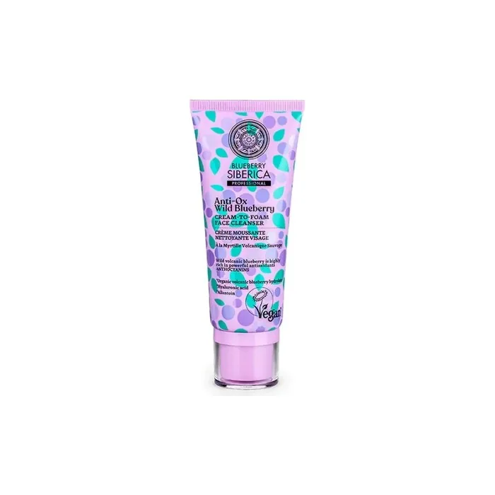 Natura Siberica Cream To Foam Face Cleanser 100ml