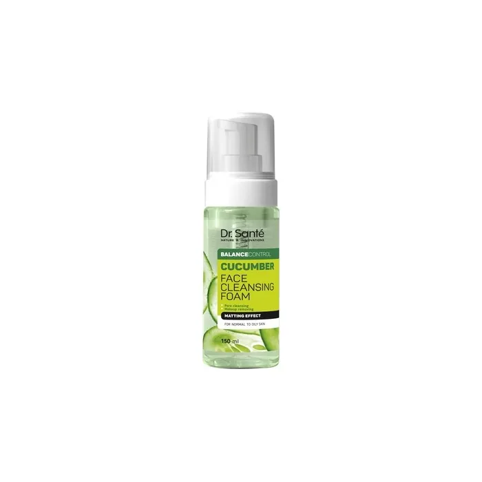 Elfa Pharm Drsante Balance Control Cleansing Foam For Face Matting Effect Cucumber 150 Ml