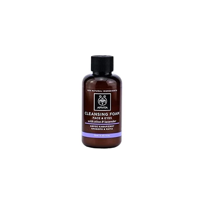 Apivita Mini Face and Eye Foam 75ml