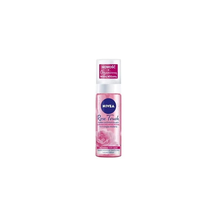 Nivea Rose Touch Cleansing Foam with Organic Rose Water 150ml