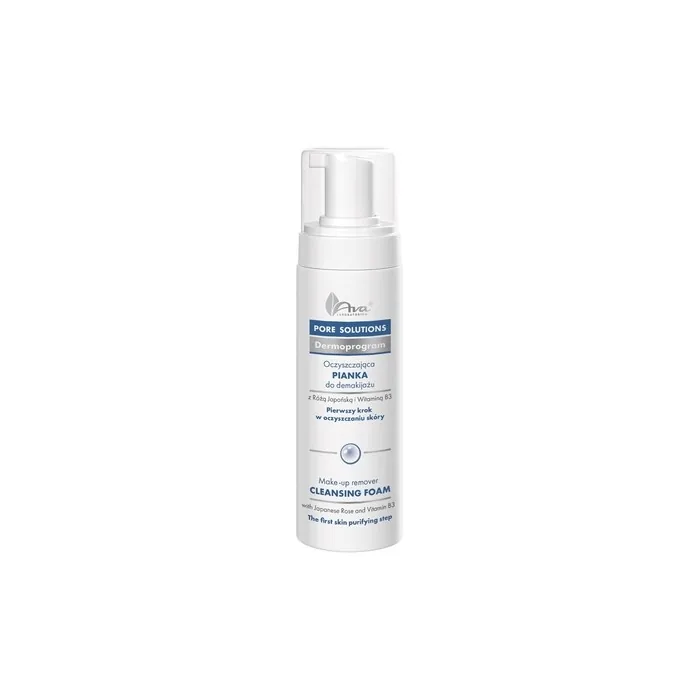Ava Laboratorium Cleansing Foam For Makeup Removal With Japanese Rose 150ml