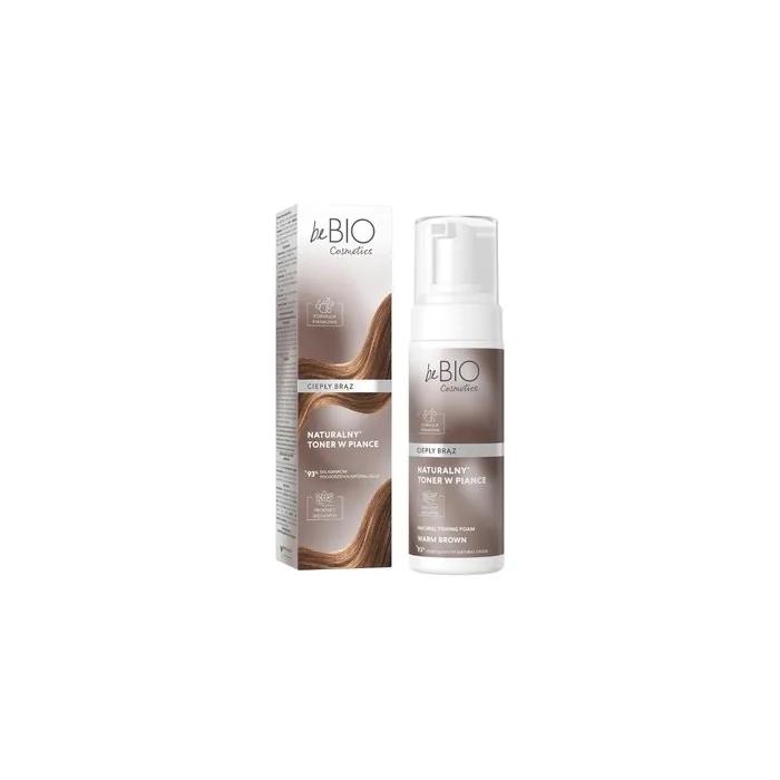Be Bio Natural Foam Toner Warm Brown 120ml