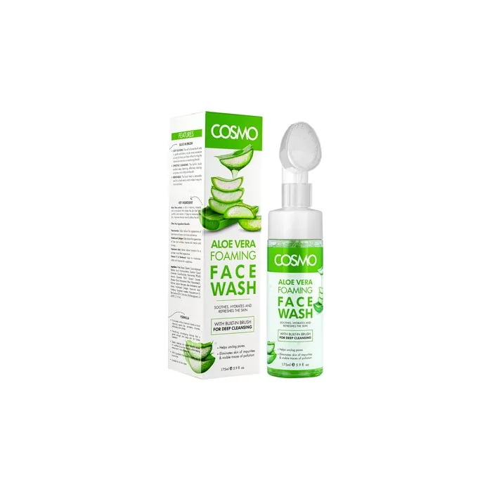 Cosmo Aloe Vera Foaming Face Wash 175ml
