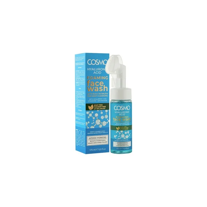 Cosmo Hyaluronic Acid Foaming Face Wash 175ml