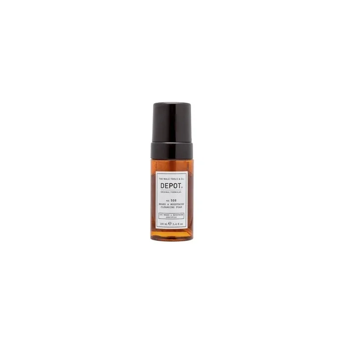 Depot Cleansing Beard & Moustache Foam 100ml