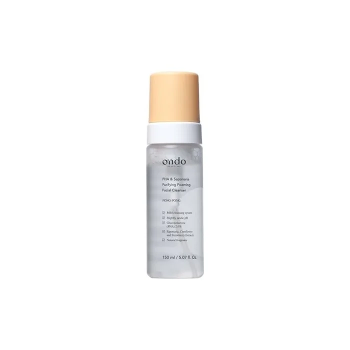 Ondo Pha & Saponaria Purifying Foaming Facial Cleanser 150ml
