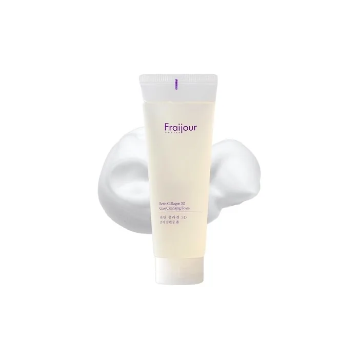 Retin Collagen 3D Core Cleansing Foam Anti-Aging Gel Cleanser with Collagen