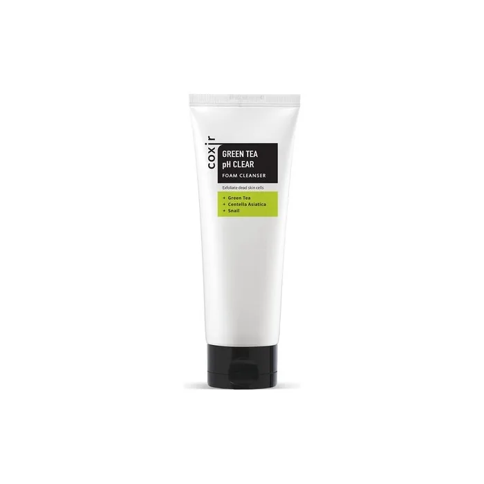 COXIR Green Tea pH Clear Foam Cleaner 150ml 5.07oz